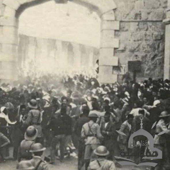 اندلاع اضطرابات القدس وتشكيل لجنة تحقيق بريطانية